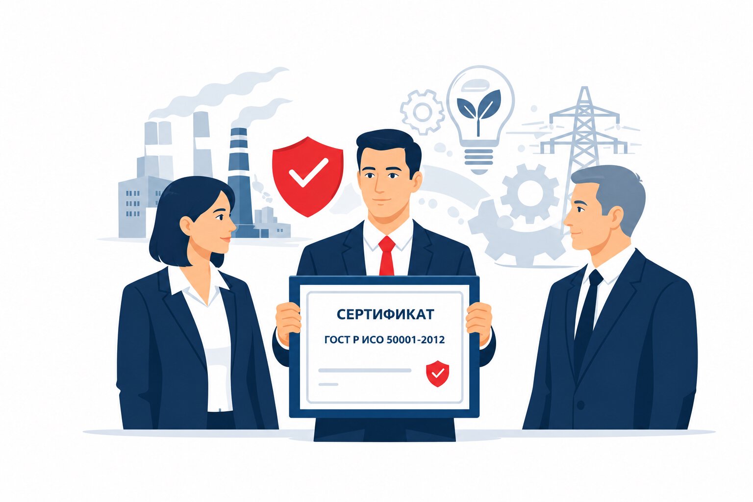 Оформление сертификата ГОСТ Р ИСО 50001-2012 в Йошкар-Оле и по всей республике Марий Эл