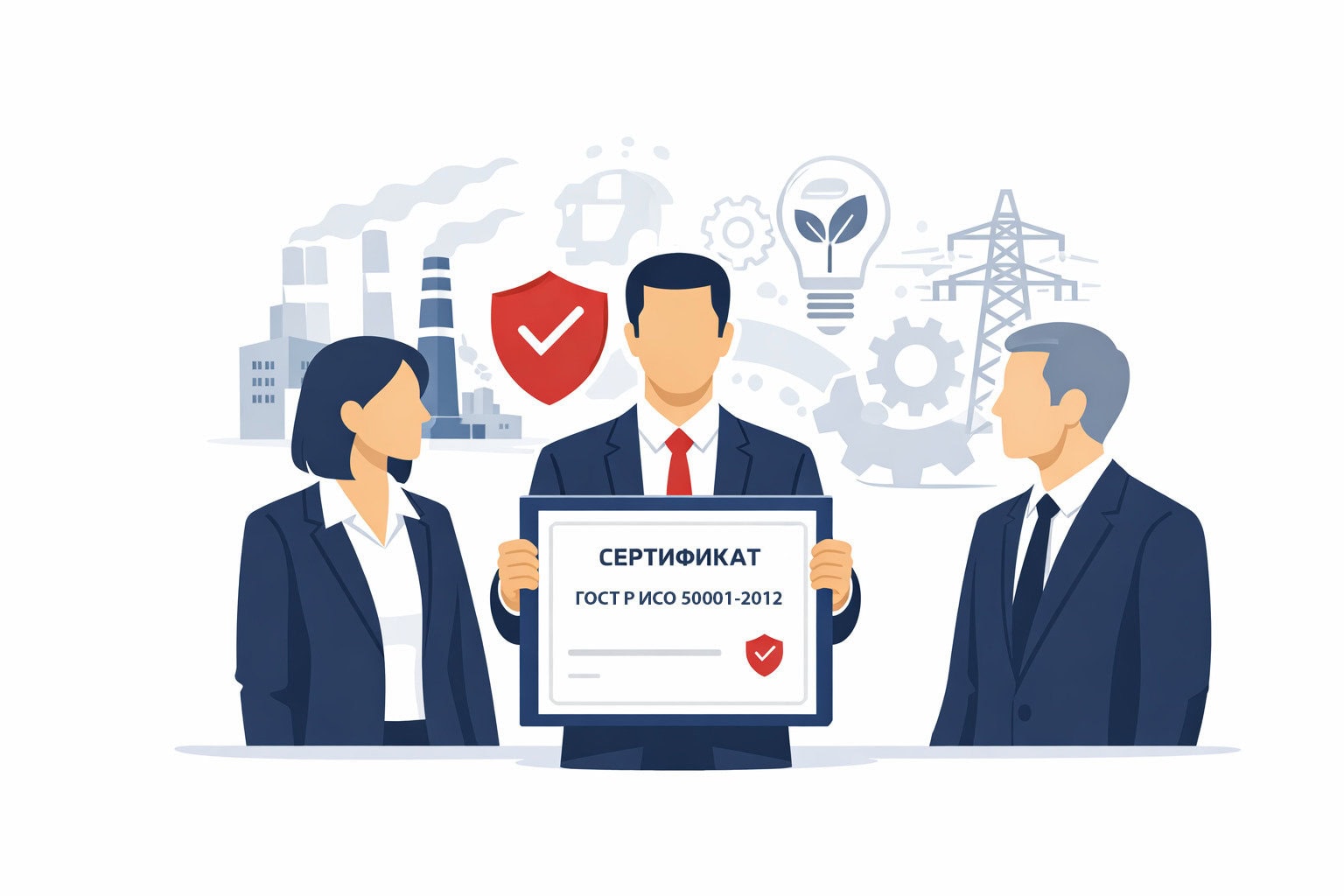 Оформление сертификата ГОСТ Р ИСО 50001-2012 в Йошкар-Оле и по всей республике Марий Эл